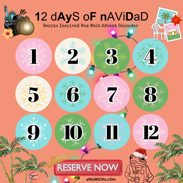 PRE-ORDER: 12 dAyS oF nAViDaD Advent Calendar