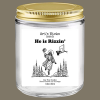 He is Rizzin & coming back Easter Candle Collection